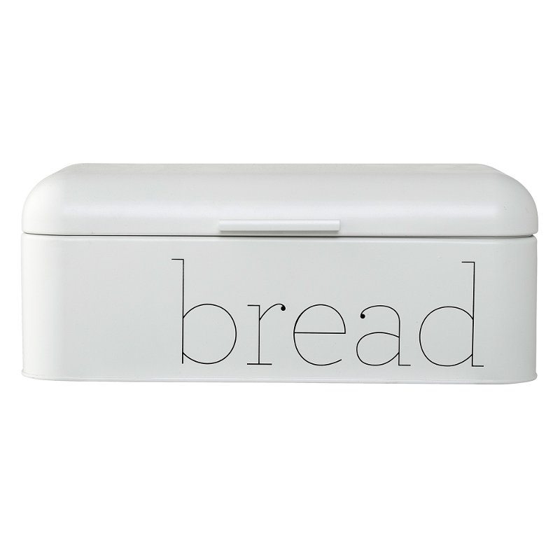 METAL WHITE BREAD BIN