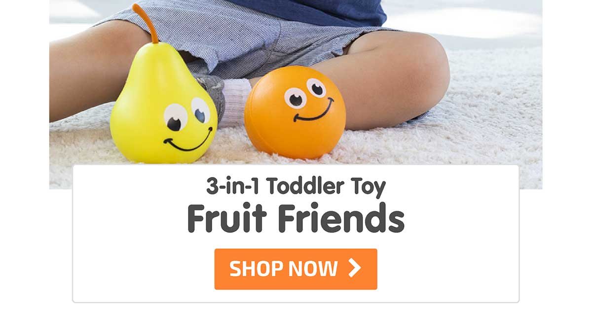 Fruit Friends 3-in-1 Toddler Toy - Shop Now