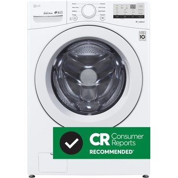 LG Ultra Large Front Load Washer - 4.5 cu. ft. White