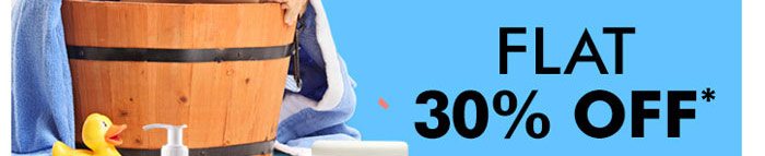Flat 30% OFF*