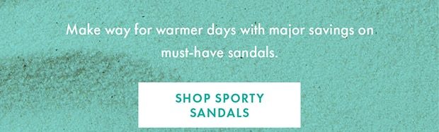 SHOP SPORTY SANDALS