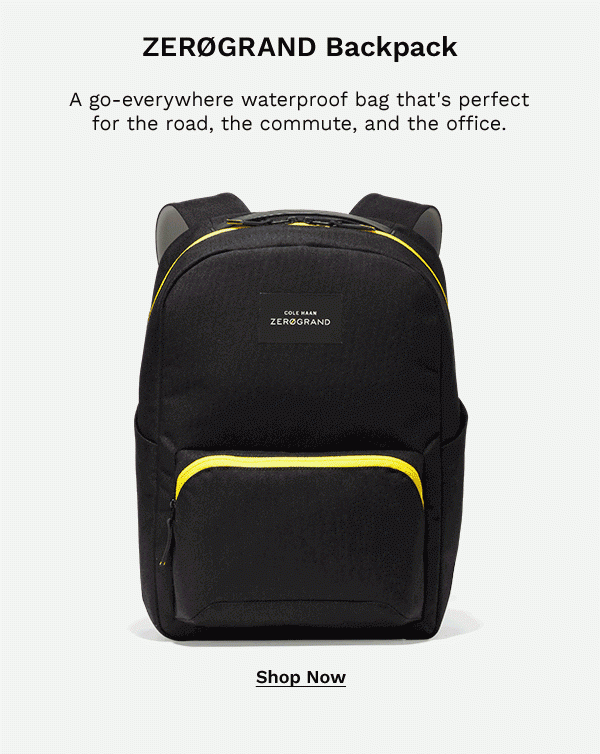 ZEROGRAND Backpack | Shop Now