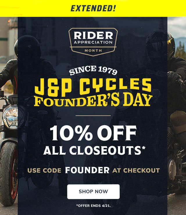 10% off Closeouts