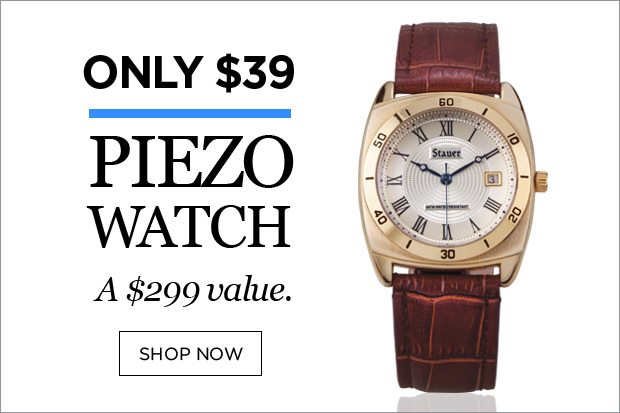 Piezo Watch for $39