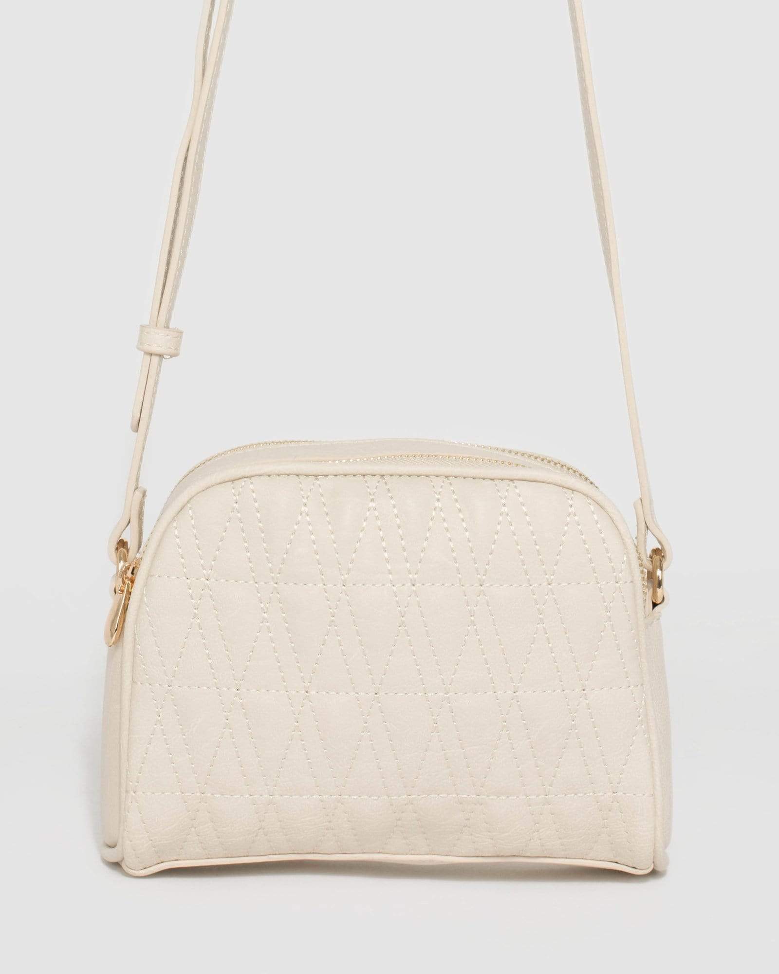 Image of Ivory Celine Quilt Crossbody