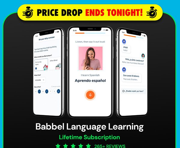 Babbel Language Learning: Lifetime Subscription (All Languages)