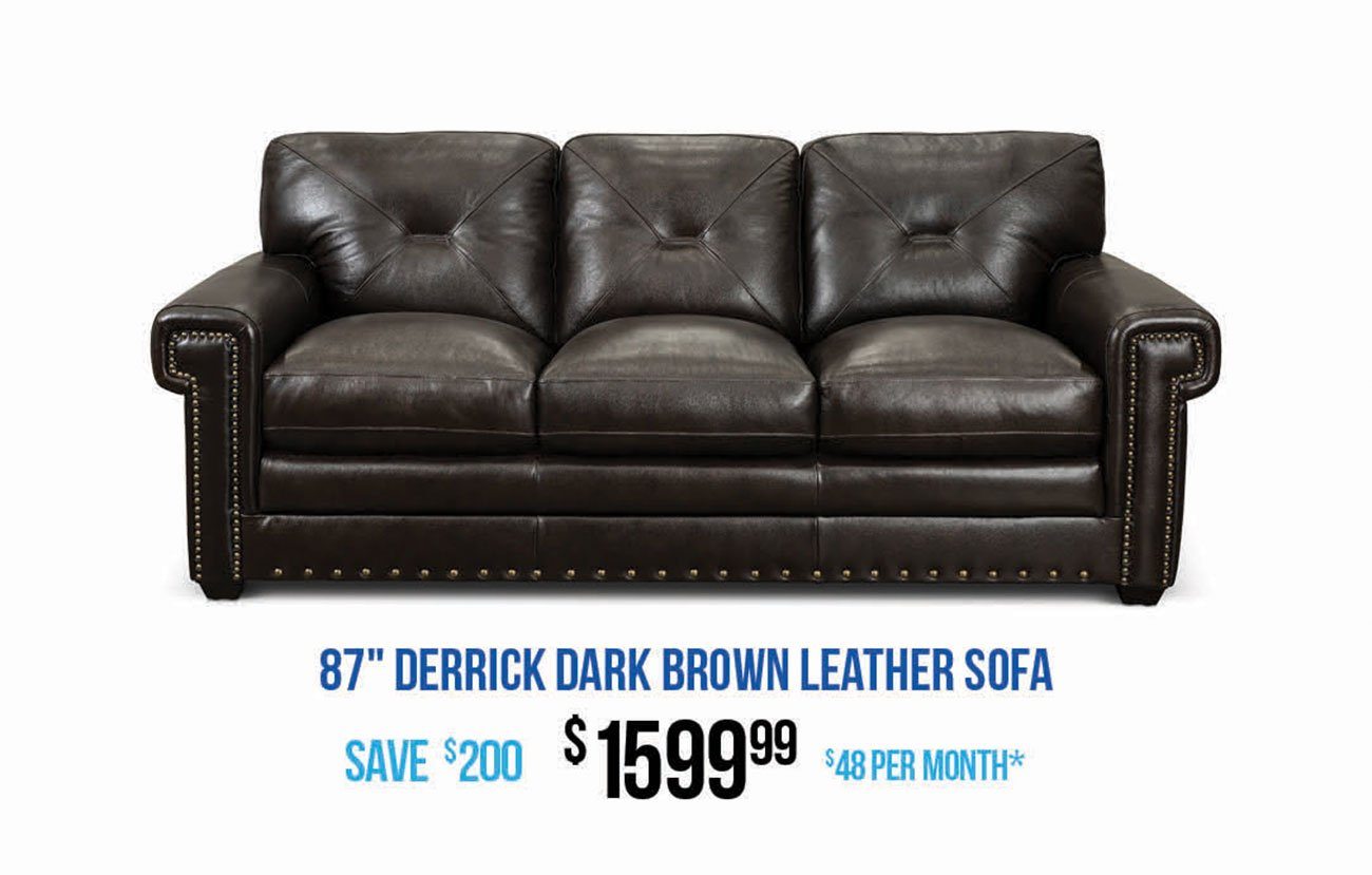 Derrick-Dark-Brown-Leather-Sofa