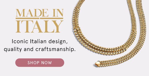 Explore the Made in Italy Gold Collection