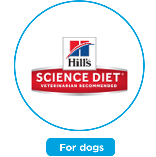 Hill's Science Diet. For dogs.