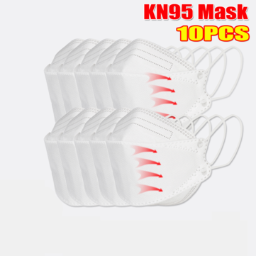 10 Pcs / Pack 0f KN95 Masks CE Certification