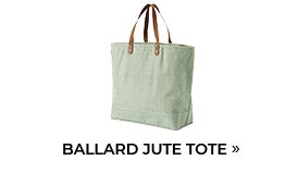 Ballard Jute Tote