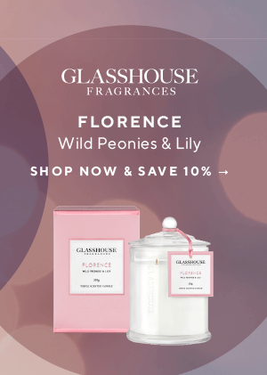 Glasshouse Kyoto Florence Wild Peonies & Lily