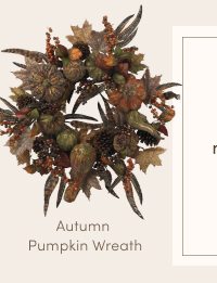 Autumn Pumpkin Wreath