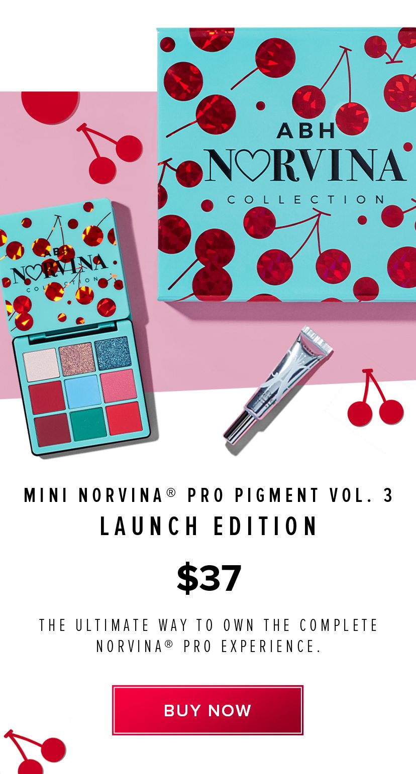 Mini Norvina® Pro Pigment Vol. 3 Launch Edition $37.