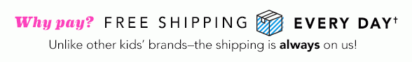 Free Shipping Every Day + BOPIS