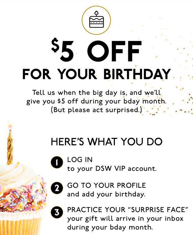 When's your birthday? - DSW Email Archive