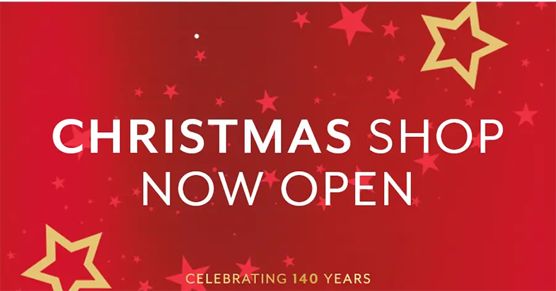 Christmas Shop now open