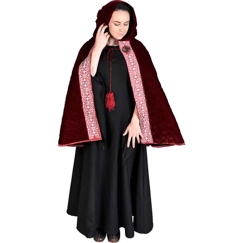 Image of Graciana Velvet Cloak