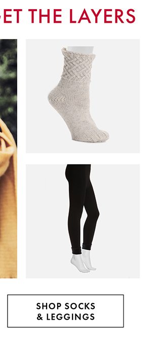 SHOP SOCKS & LEGGINGS