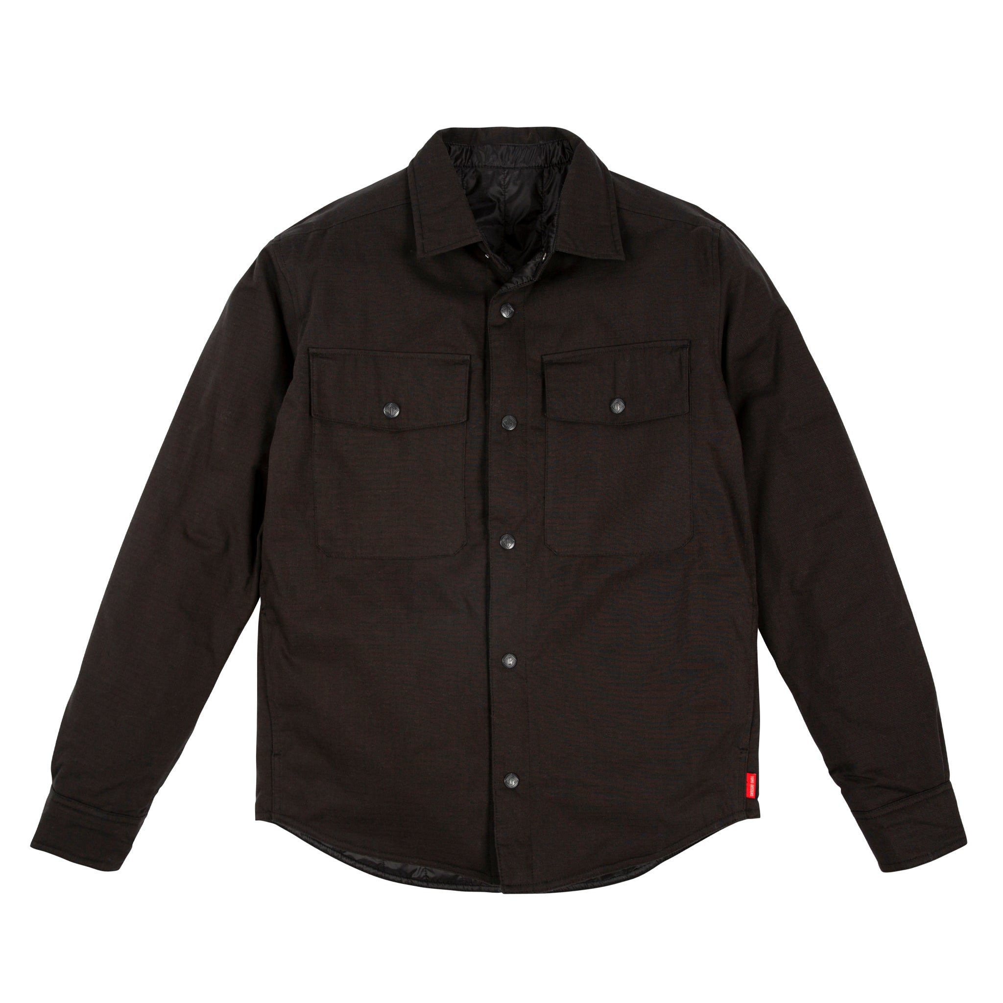 Insulated Shirt Jacket - Men's - Black / Large