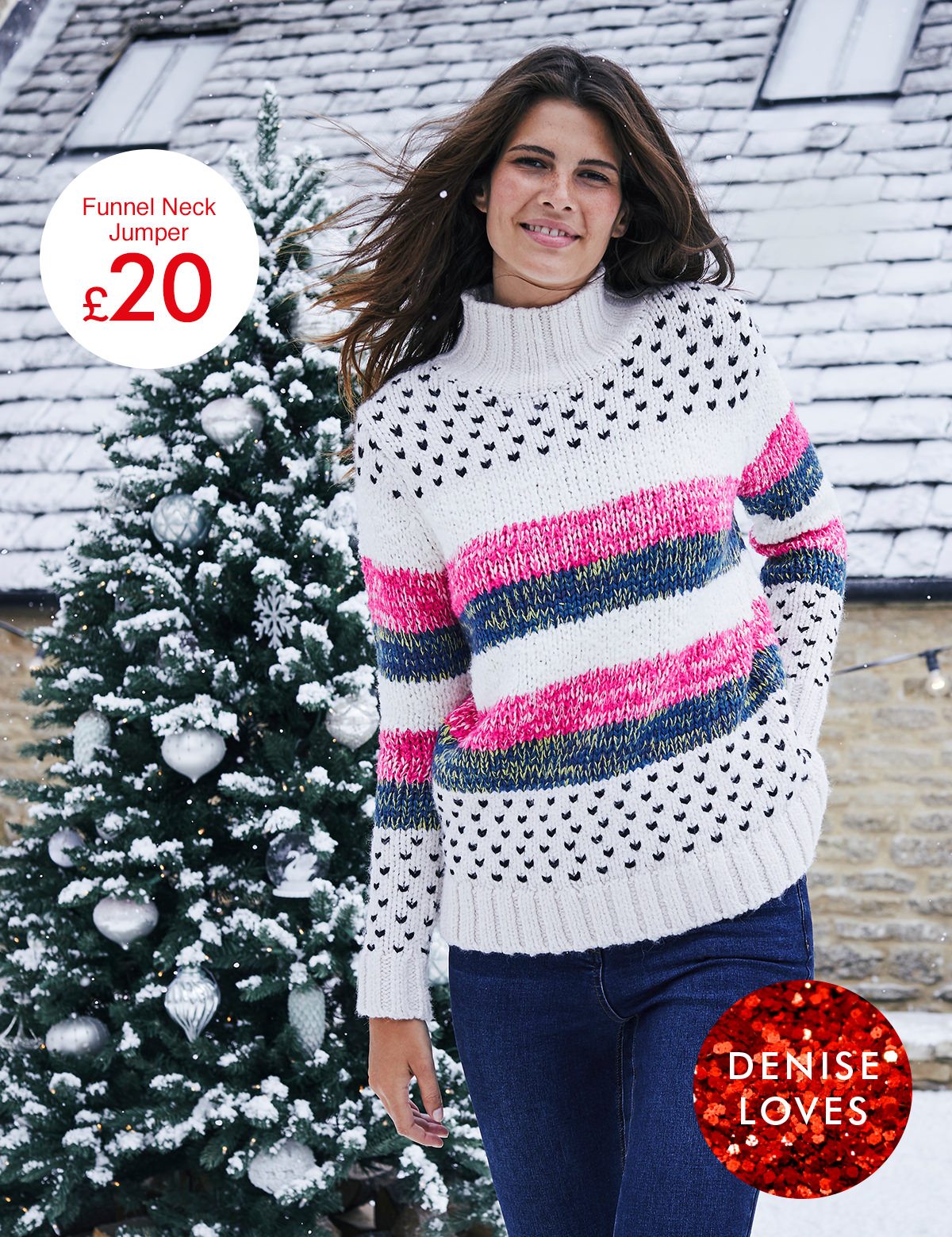 Funnel Neck Jumper £20