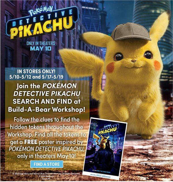 Free Pokémon Detective Pikachu Poster Your First Clue Is
