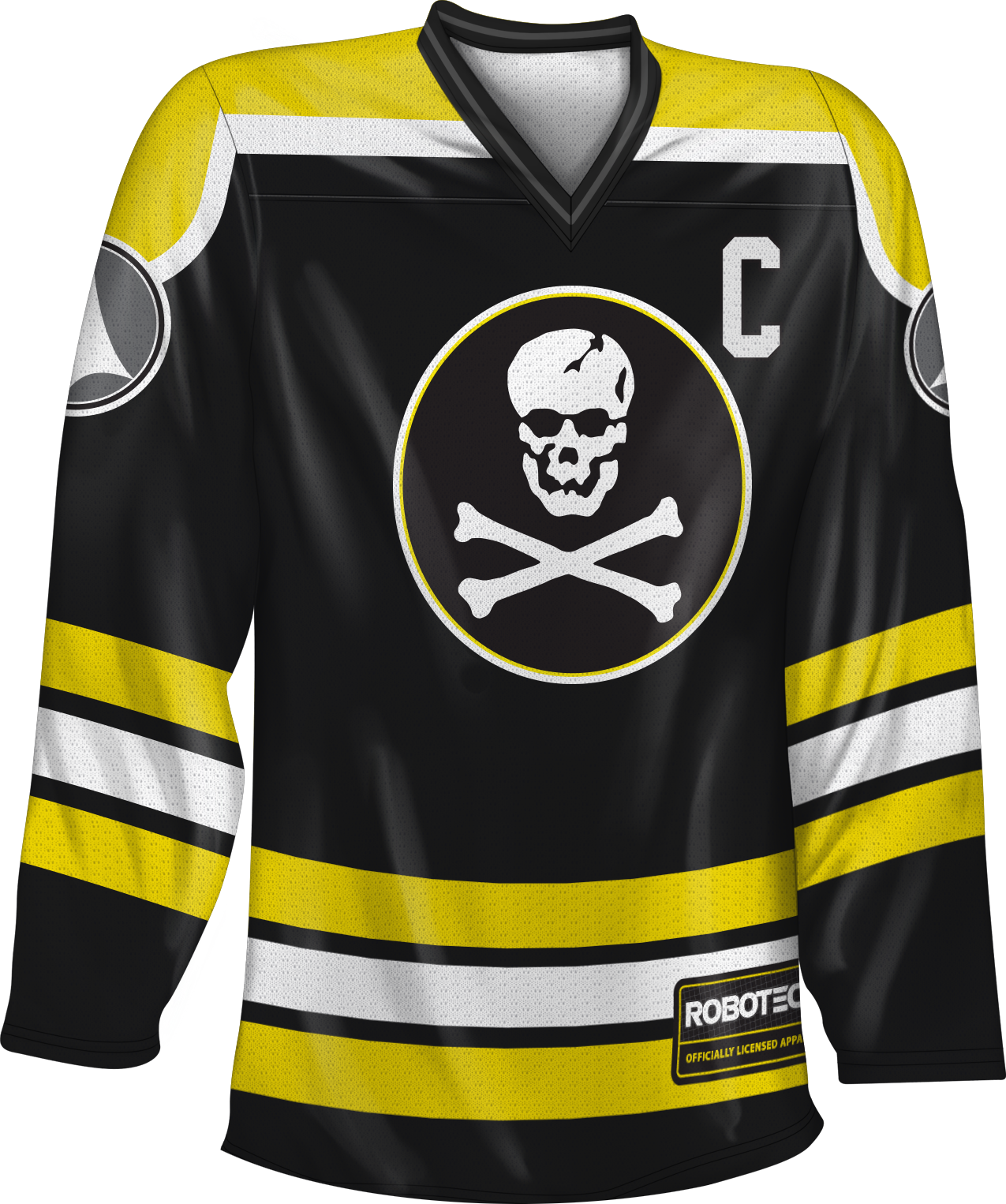 Roy Fokker Robotech Hockey Jersey