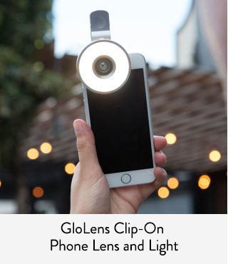 Shop GloLens Clip-On Phone Lens and Light