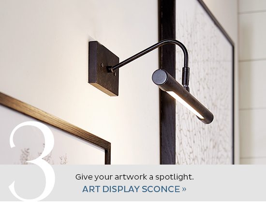 Art Display Sconce