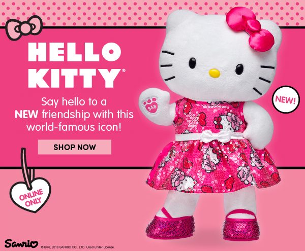 Hello Kitty Build a Bear hotsell bundle