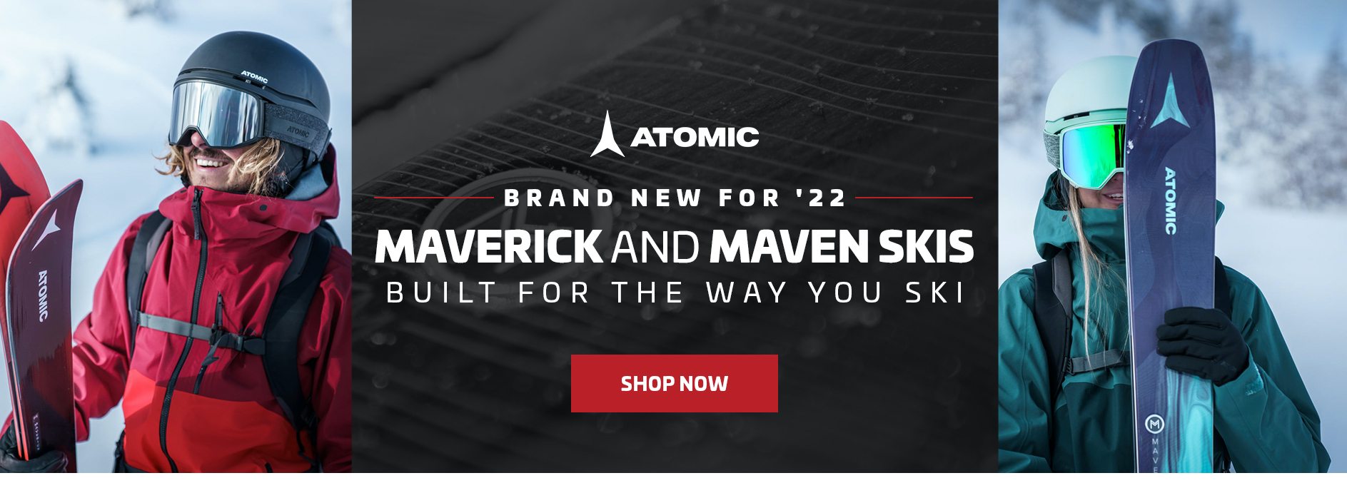 ATOMIC MAVERICK & MAVEN SKIS - SHOP NOW