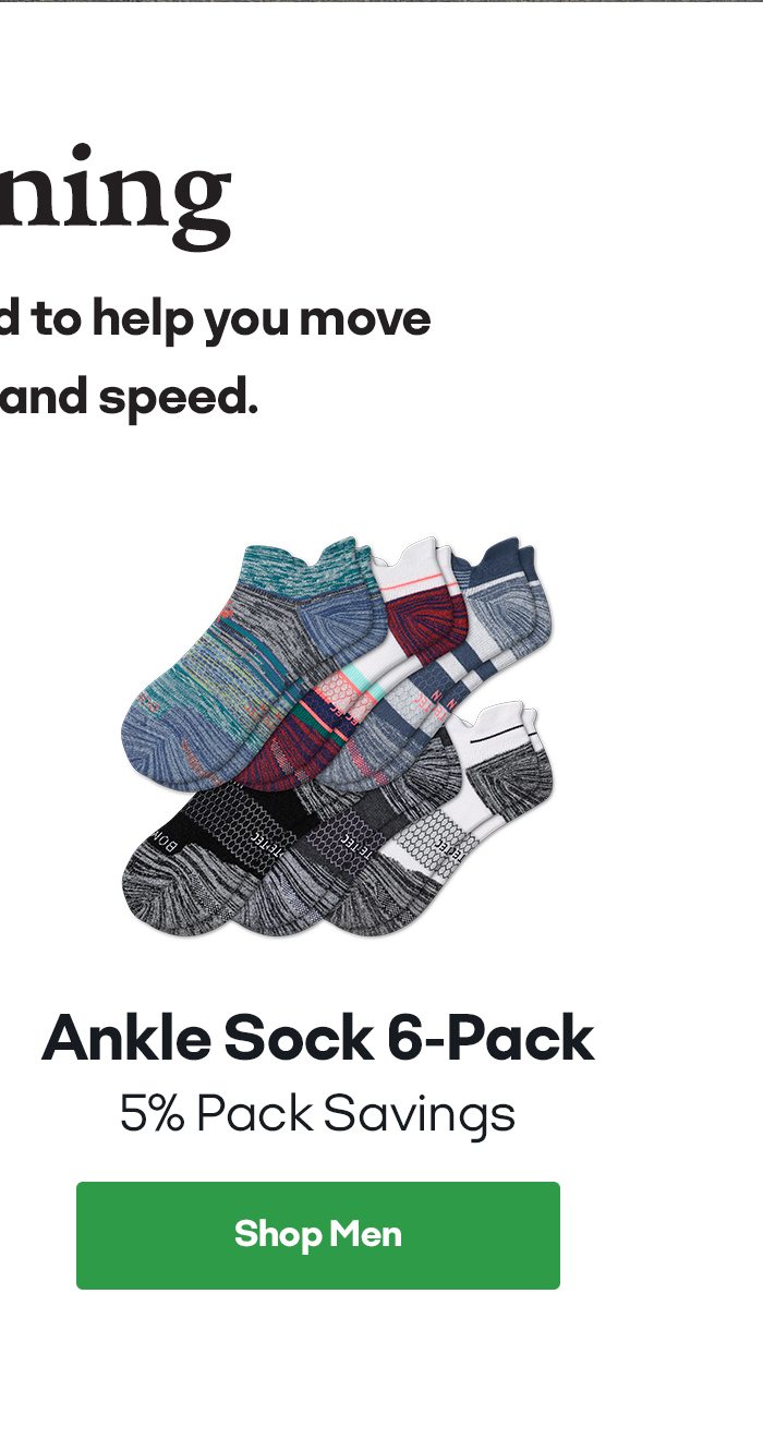 Ankle Sock 6 Pack. Shop Men.