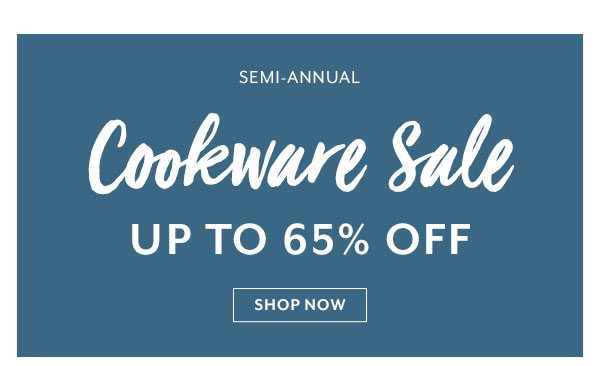 Semi-Annual Cookware Sale