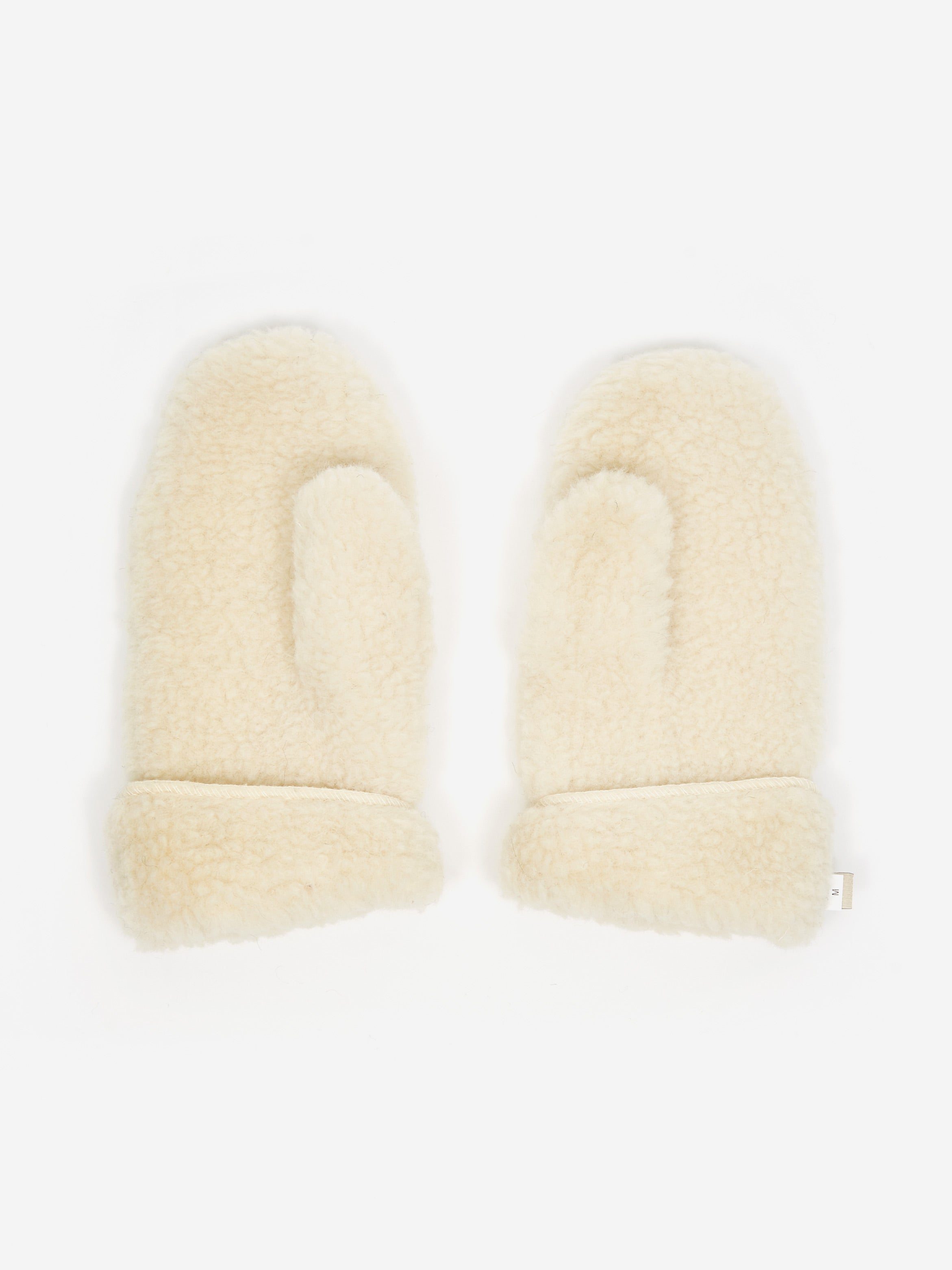 Image of Yoko Wool x Goodhood Mittens - Natural