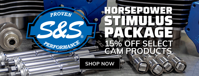 S&S 15% select cam products