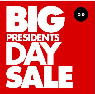 Big Presidents Day Sale