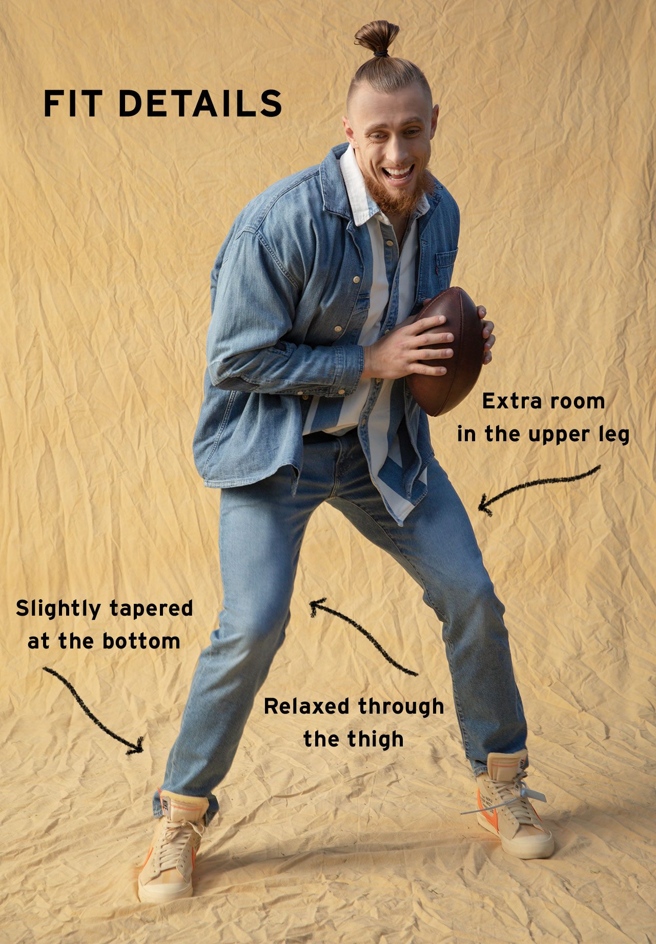 George Kittle for Levi's® 🏈 - Levi's Email Archive