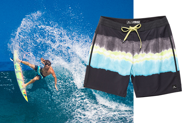 Mason Ho in his Surf Heads Boardshort