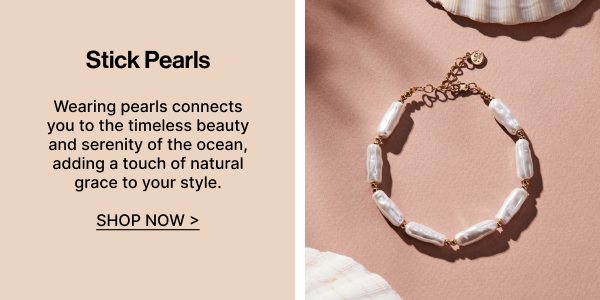 Organic Pearl Bracelet | Shop Now