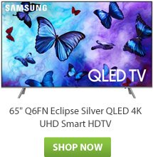 65 Carbon Silver QLED 4k