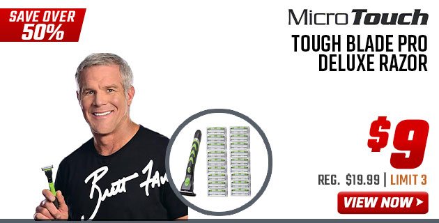 MicroTouch Tough Blade Pro Deluxe Razor