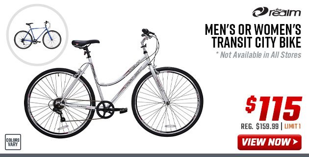 the realm men's transit city bike