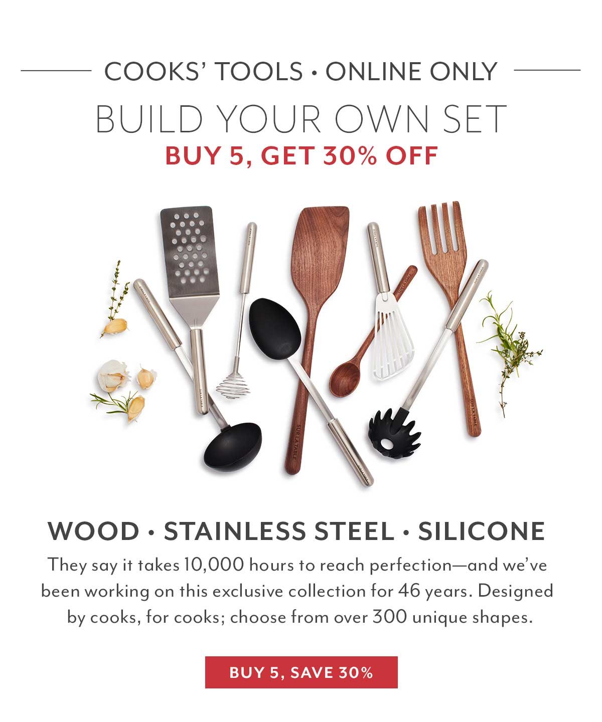 Shop Cooks' Tools