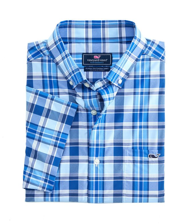 Classic Short-Sleeve Topsail Performance Tucker Shirt