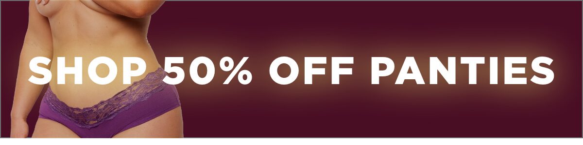 50% off panties