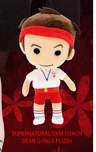 Gym Coach Dean Q-Pals Plush