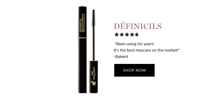 DÉFINICILS 'Been using for years! It’s the best mascara on the market!' -Bakerd SHOP NOW