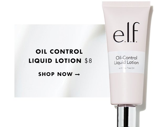 Oil Contorl Liquid Lotion, $8. Shop Now