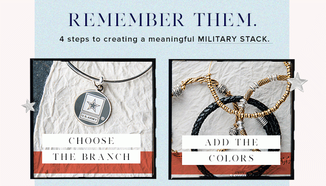 Create a meaningful military-themed stack now, with our Personal Blueprint. 