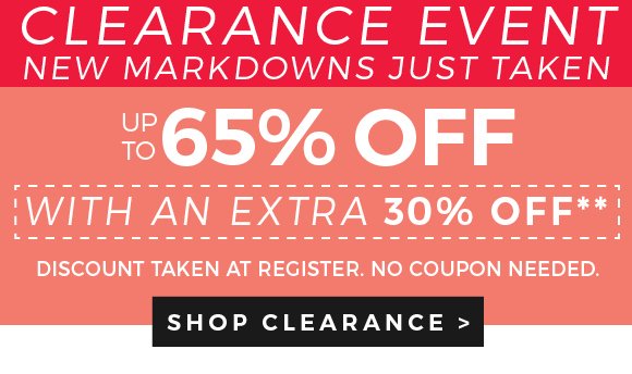 SHOP CLEARANCE